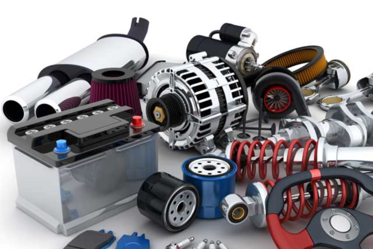 Assorted car parts and accessories