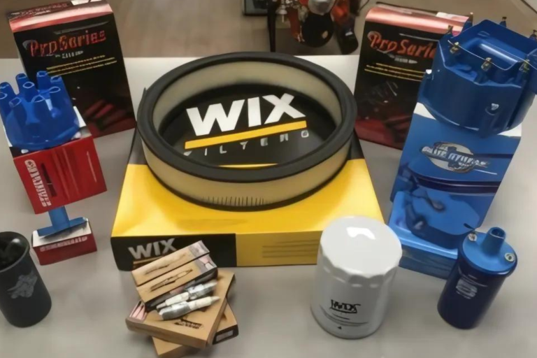 Service parts including WIX filters and ignition parts