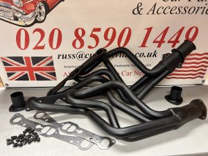 pontiac v8 headers sold by customville american