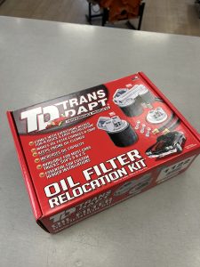 Trans-Dapt Oil Filter Relocation Kit 1122 as sold by customville american