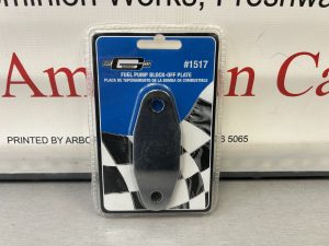 ford 351 cleveland fuel pump block off as sold by customville american