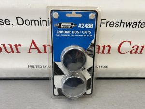 Chrome Brake Dust Caps as sold by customville american