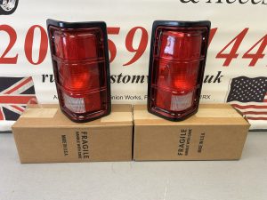 Dodge Dakota Replacement Tail Lights as sold by customville american