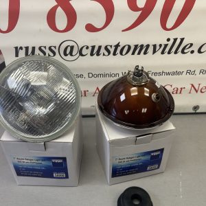 7 Inch RHD Headlamp Unit as sold by customville american