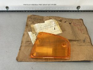 C3 Corvette LH Signal Lens as sold by customville american