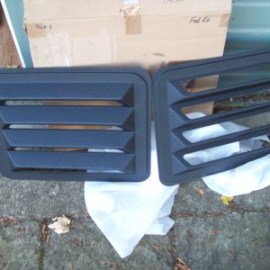 Chevy Van Window Louvers as sold by customville american